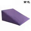 Colchón inclinado anti-reflujo gastroesofágico almohada cojín para reflujo ácido acidez estomacal para cuidado de personas mayores mujeres embarazadas cojín de almohada triangular