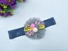 Diadema para Bebé Estilo Coreano Flor para el Pelo de Bebé Venta al por Mayor Accesorios para el Cabello de Bebés y Niños Pequeños Diadema de Princesa Lazo de Pequeña Princesa