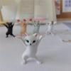 Dança Encantadora Desenho Animado Gatinho Fofo Objeto de Mesa Suporte para Colocação Porta-Canetas Suporte para Objetos Decoração Popular para Colocação