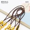 Joyería DIY Más Vendida Broche de Langosta Chapado en Oro Correa para Teléfono Cordón Dorado Colorido Cuerda de Colgante Hecha a Mano Accesorios al por Mayor
