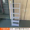 Estantería Trapezoidal Multicapa Combinada Estantería para Libros Estante de Almacenamiento Estantería para Niños Estudiantes Ensamblaje de Tubo de Acero Almacenamiento Almacenamiento Gabinete de Organización