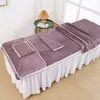 Salón de belleza de alta gama utiliza toallas de color liso para el cuidado de la piel, incluyendo toallas para la cabeza, faldas de baño, toallas de baño y toallas grandes para cama, disponibles con personalización de logotipo.