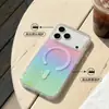 Cor Degradê Adequada para Capa de Celular Apple 18Pro Iphone17Promax Glitter Banhado a Cor Capa Protetora 16Pro