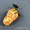 Flor artificial piña individual hortensia grande hortensia colorida boda salón de bodas fila de flores set decorativo de flores Mayoreo