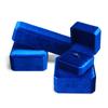 Caja Octogonal de Terciopelo Coreano Transfronteriza con Tapa de Terciopelo para Anillos, Aretes, Pulseras, Collares, Caja Simple para Empaque de Joyería