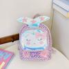 Mochila Escolar de Jardín de Infancia Niña Niña Clase Primaria y Media Linda Conejita Princesa Bebé 2-3-4-5 Años Mochila para Niños