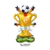 Nuevo Globo de Papel de Aluminio Trofeo de Fútbol Globo Mundial 2026 Suministros para Decoración de Fiesta en Centro Comercial