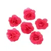 Una Cabeza de Flor de Rosa Simulada de 4.5 cm, Decoración de Flores para el Hogar, Flor Artificial, Accesorios para Corona Hecha a Mano DIY, Pasador