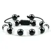 Comercio Exterior Europeo y Americano Creativos Espaciados Brillantes Pulseras Ojo de Tigre Piedra de Lava Volcánica Pulseras Trenzadas con Cuentas Pulseras de Yoga