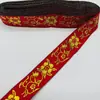 Directo de fábrica estilo étnico cinta de jacquard de seda dorada y plateada seda brillante estilo antiguo cinta Hanfu accesorios de cinturón para ropa cortina