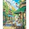 Pintura al Óleo Digital DIY Hecha a Mano OZON Paisaje Marino Pintura Decorativa en Stock Arte de Pared Simple para Sala de Estar Pintura al Óleo