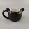Taza Creativa de Animales en Cerámica con Diseño 3D en Relieve, Taza de Oso, Taza de Agua con Forma Única, Taza de Leche, Taza de Café, Linda