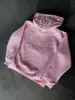 Moda Creativa Otoño e Invierno Patrón de Diseño Crackle Sudadera con Capucha Cardigan Holgado Street Hip-Hop de Nicho Sudadera de Manga Larga