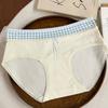 Nova Roupa Íntima Estendida de Algodão Puro para Mulheres 10A Algodão Puro Antibacteriano e Amigável à Pele Verão Fina Laço Calcinhas Femininas