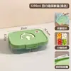 Lonchera de Frutas Camping Picnic Portátil Compartimentos Lonchera Lonchera Apta para Microondas Refrigerador Doméstico Cajón de Verduras