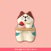 Zakka Estilo Japonês Fofo Gato Artesanal Enfeites Série Flor de Cerejeira Fofo Mesa Carro Resina Pequenos Enfeites Artesanato