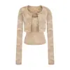 Conjunto de Dos Piezas de Encaje para Mujer 2026 Nuevo Chica Picante de Deseo Puro Cárdigan Corto Ligeramente Transparente + Camisola Interior de Encaje