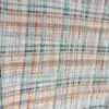 Tecido Popular 80g Chiffon Perolado Estampado Xadrez para Vestidos e Conjuntos de Camisa Xadrez Femininos de Primavera e Verão