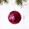 Bolas de Espuma con Lentejuelas de 8 cm, Bolas Navideñas de Colores, Decoraciones Navideñas, Adornos de Bolas con Lentejuelas, Artículos Más Vendidos en Comercio Electrónico Transfronterizo