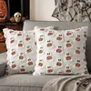 Nueva funda de almohada de peluche con forma de fantasma y calabaza de Halloween para cruzar la frontera, cojín de felpa con bordado 3D, decoración navideña