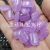 Cuentas Sueltas de Jade Tianhe Azul con Agujero Pasante, Verde Polvo, Sin Marca, para Pulseras, Collares, Accesorios de Joyería, Cuentas Hechas a Mano