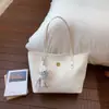 Bolsa Tote Transfronteiriça Fresca e Doce 2026 Nova Bolsa de Grande Capacidade para o Dia a Dia Versátil Elegante Estilosa Bolsa de Ombro