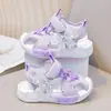 Sandálias Infantis com Biqueira Fechada, Sandálias de Princesa, Novo Estilo Verão 2026, Sapatos Vazados Confortáveis, Sandálias de Praia Respiráveis da Moda para Meninas