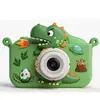 Cámara Infantil de Nuevo Modelo con Diseño Privado Transfronteriza, Grabación de Foto y Video de Alta Definición, Dinosaurio de Dibujos Animados, Cámara Digital con Pegatina Linda