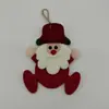 Colgantes de Muñeca Navideña Transfronterizos, Decoraciones, Muñecos de Dibujos Animados de Papá Noel, Muñeco de Nieve, Colgantes Pequeños para Árbol de Navidad