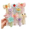 Kulomi niños rollo teléfono línea pelo anillo pelo niña Sanrio banda de goma niña trenza cuerda cabeza venta al por mayor