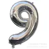 Amazon Globo Digital Rosa Dorado de 40 pulgadas Transfronterizo Imitación Película de Aluminio de EE. UU. Globo Digital Suministros para Fiesta de Cumpleaños