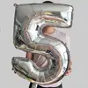 Número 1 Filme de Alumínio 3 Dourado 4 Prata 2 Balões 5 Aniversário 6 Festa 7 Decoração 8 Letras 18 Anos 9 Cenário 0 Disposição