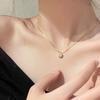 Colar Fragmento de Prata para Mulheres, Corrente para Clavícula Estilo Minimalista de Luxo Leve de Nicho, Novo Colar Elegante de Alta Qualidade Tendência 2025