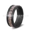 Anillo de Acero de Tungsteno de 8 mm con Patrón de Martillo de Moda Transfronteriza Estilo Pareja Astas Anillo de Boda para Hombre Venta al por Mayor