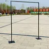 Nuevo Soporte de Pie Plegable para Cortina de Gasa KT Board Arco de Hierro Tipo Soporte Espesor Accesorios de Boda Marco de Fondo