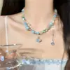 Colar Moderno Versátil para Mulheres, Estilo Doce e Cool de Menina, Corrente de Clavícula de Designer, Acessório de Nicho