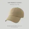 Gorra de Béisbol Lisa de Color Sólido con Parte Superior Suave para Mujer, Nuevo Estilo Versátil que Hace que la Cara Parezca Más Pequeña, Gorra de Pico para Hombre con Circunferencia de Cabeza Grande, Sombrero de Protección Solar