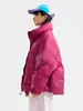 Ropa para Hombre Beijie 2025 Invierno Nueva Tendencia Nacional Cuello Alto Chaqueta de Plumas Marca de Moda para Hombre Chaqueta Cálida tipo Pan Chaqueta de Pareja