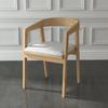 Mesa de conferencia y silla de madera maciza sencilla y moderna, mesa larga combinada para oficina, estudio en casa, mesa de capacitación para el personal