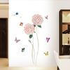 Gs9169 Adesivo de Parede Decoração Quarto Corredor Adesivo de Flor Adesivo de Porta 60X90Cm Transfronteiriço
