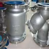Válvula de retención vertical con brida de acero inoxidable H42W-16P-25P-40P, suministro directo del fabricante, en stock, calidad garantizada