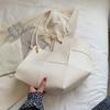 Bolso de mano con rombos de celebridades de Internet, bolso de mujer 2022, nuevo bolso de hombro de gran capacidad, bolso de mujer tejido