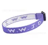 Atacado de fábrica pulseira de corda trançada WWJD pulseira com letra vendas diretas pulseira de corda trançada pulseira de pulso jacquard