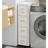 Gabinete de Almacenamiento tipo Cajón Ancho Estilo Europeo 18/38/58, Gabinete de Almacenamiento de Plástico Multicapa, Gabinete Móvil para Almacenamiento de Snacks y Juguetes