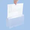 Carpeta de clip de color degradado con varilla extraíble A4 engrosada para estudiantes, gran capacidad, clip para examen, cubierta de libro, clip para libro, clip transparente de gota de agua