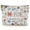 Bolsa de Cosméticos de Tejido Denso Impresa Digitalmente Más Vendida Transfronteriza, Bolsa de Almacenamiento Portátil de Poliéster Impermeable, Regalo para Hermanas