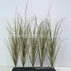 Planta Artificial Escandinava Grama Rabo de Cachorro Solitária Decoração de Casa Planta Verde Artificial Casamento Arranjo de Chão Flores Artificiais Cana Artificial