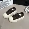 Zapatos de Otoño Versátiles 2026 Aumentadores de Altura Zapatos de Plataforma para Mujer Nuevos Zapatos Deportivos Casuales Piel Suave Suela Gruesa Zapatos Blancos Mujer