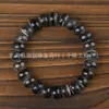 Pulsera de cuentas de ábaco de pez de pezuña de yak de Xizang con cuentas de armadura rica de hueso de res Pulsera de cuentas literarias de juego DIY