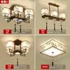 Nova Luminária de Teto Estilo Chinês, Luminária de Sala de Estar Estilo Chinês, Luminária de Sala de Jantar, Luminária Residencial para Quarto, Villa, Engenharia, Luminária LED de Economia de Energia